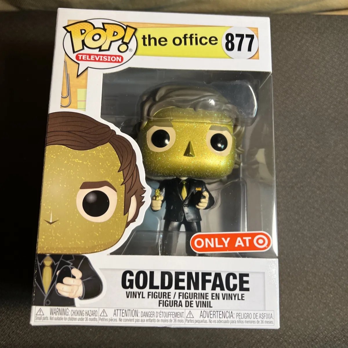   Pop! Goldenface (The Office) 877 - Target Exclusive [Box conditie: 6/10]